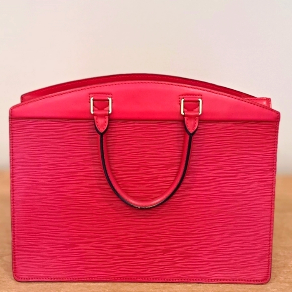 Louis Vuitton Riviera Red EPI tote Authentic - Picture 3 of 16